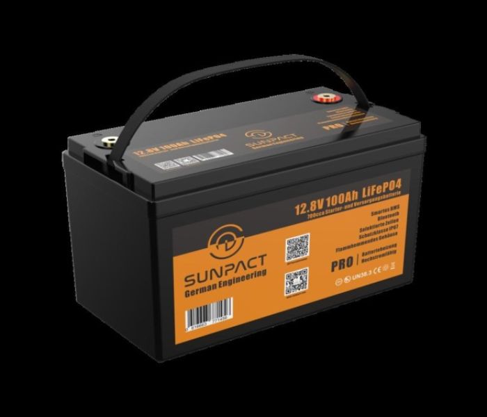 SunPact 12V 100Ah Batterie mit Heizfunktion und Bluetooth (Foto: Sunpact GmbH)